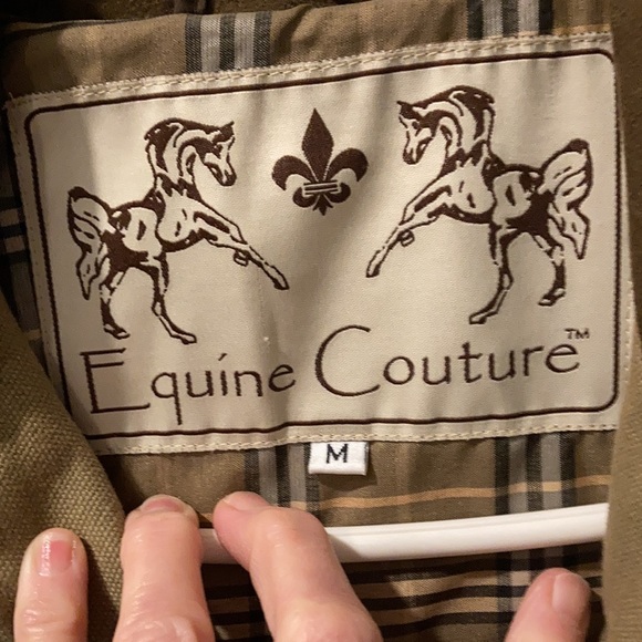 Equine Couture light weight barn jacket size medium - Picture 7 of 11